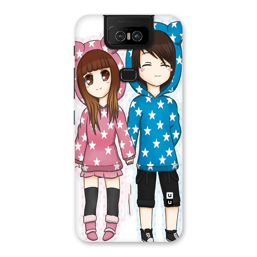 Couple In Stars Back Case for Zenfone 6z