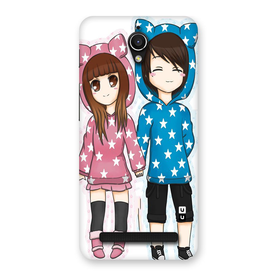Couple In Stars Back Case for Zenfone Go