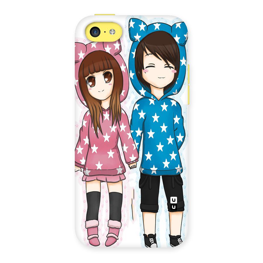 Couple In Stars Back Case for iPhone 5C