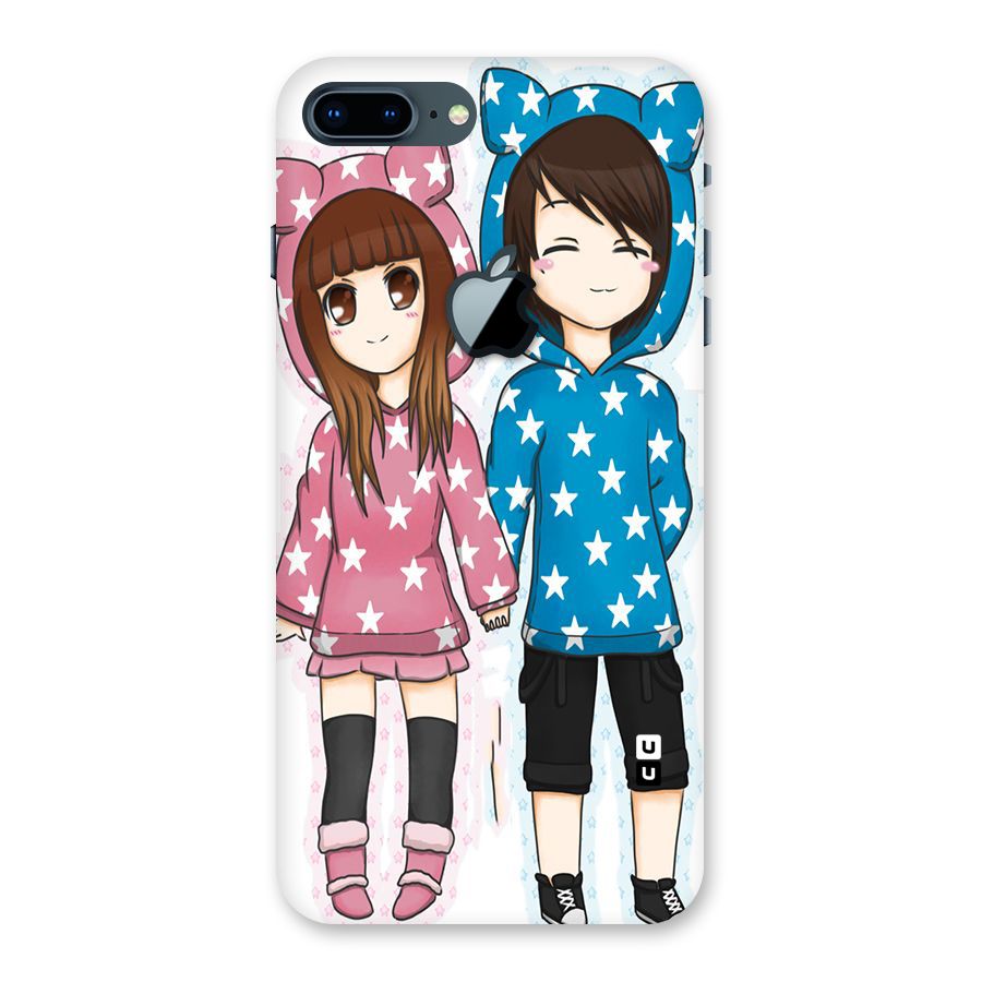Couple In Stars Back Case for iPhone 7 Plus Apple Cut