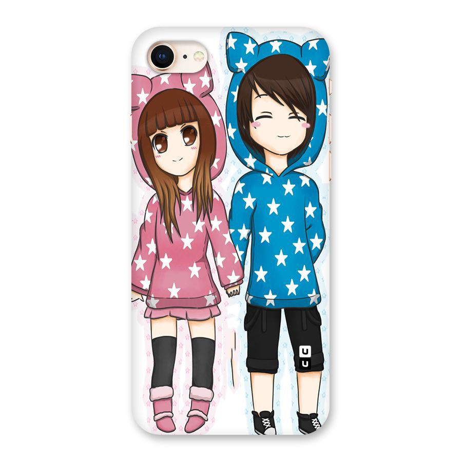 Couple In Stars Back Case for iPhone 8