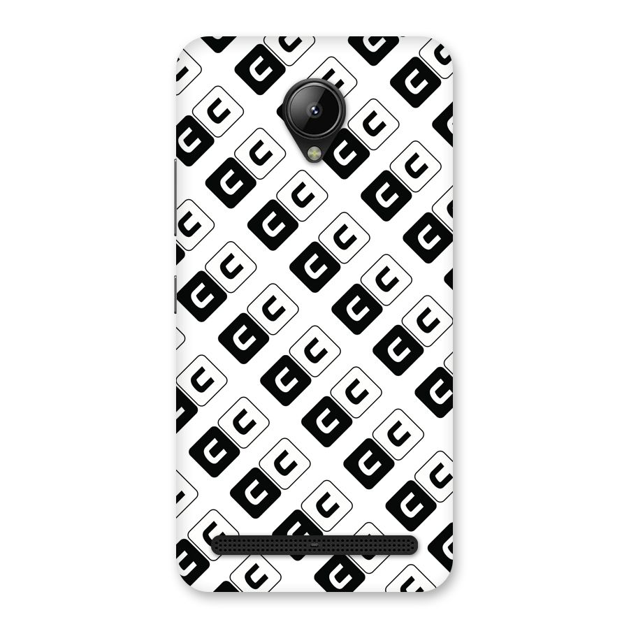 CoversCart Diagonal Banner Back Case for Lenovo C2