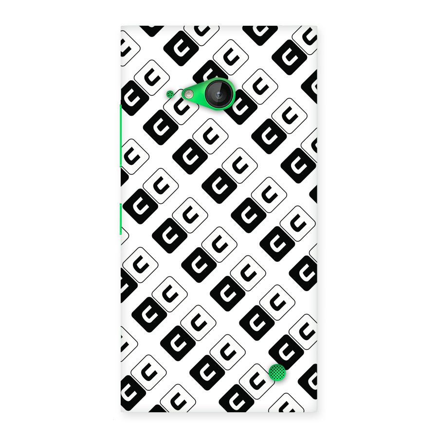 CoversCart Diagonal Banner Back Case for Lumia 730