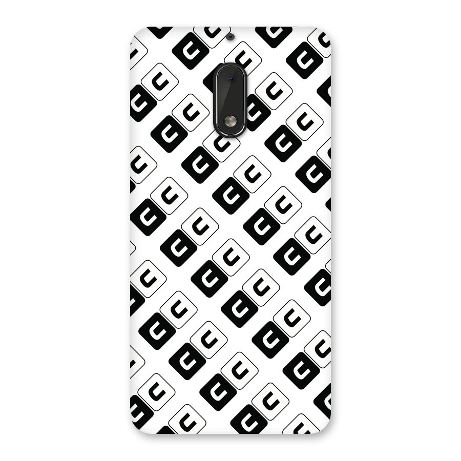 CoversCart Diagonal Banner Back Case for Nokia 6