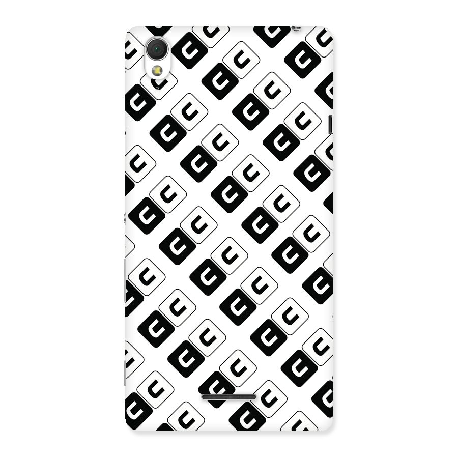 CoversCart Diagonal Banner Back Case for Sony Xperia T3