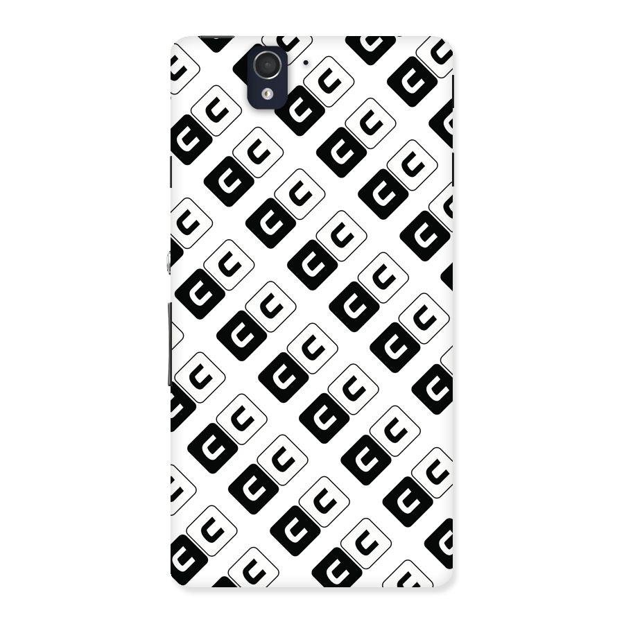 CoversCart Diagonal Banner Back Case for Sony Xperia Z