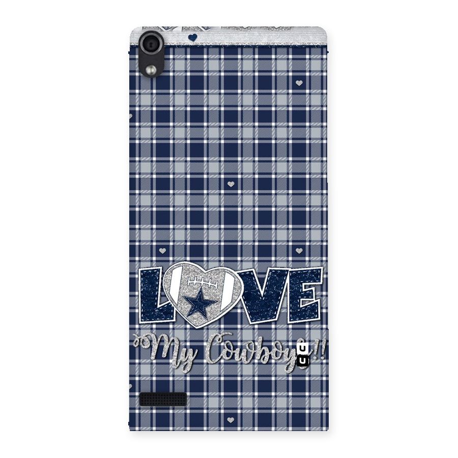 Cowboy Love Back Case for Ascend P6