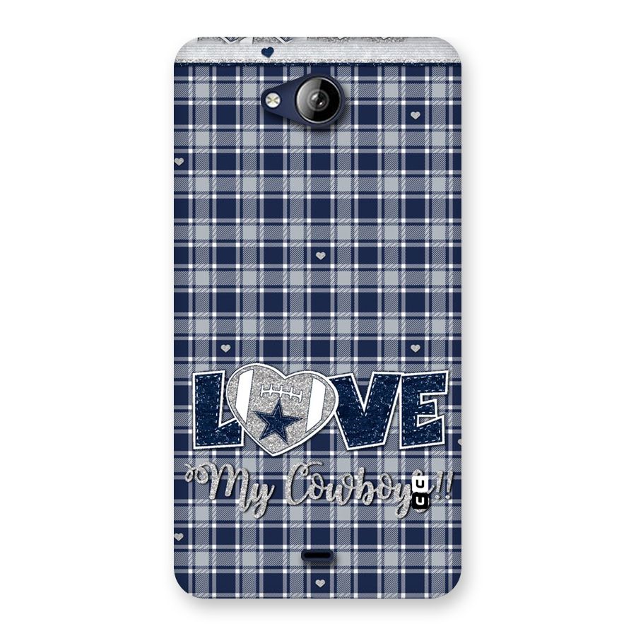 Cowboy Love Back Case for Canvas Play Q355