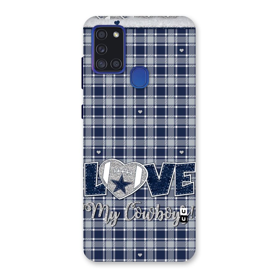 Cowboy Love Back Case for Galaxy A21s