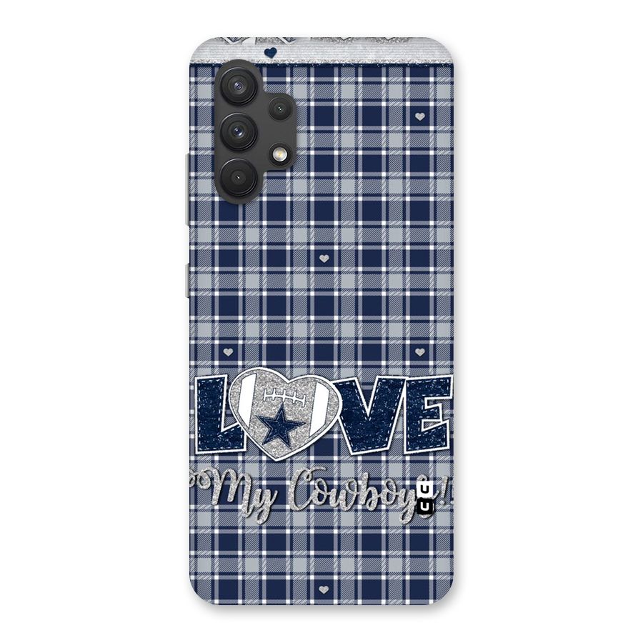 Cowboy Love Back Case for Galaxy A32