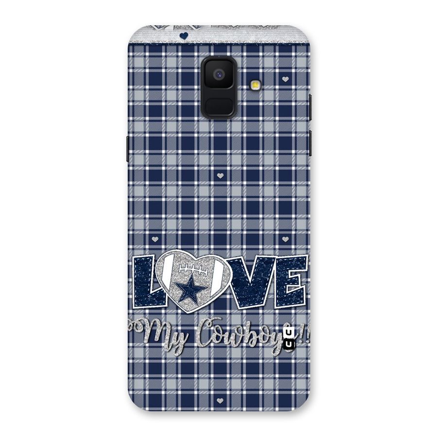 Cowboy Love Back Case for Galaxy A6 (2018)