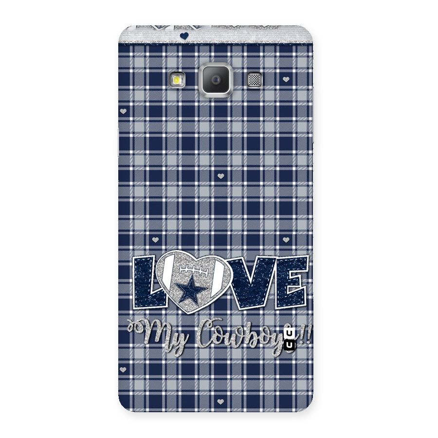 Cowboy Love Back Case for Galaxy A7