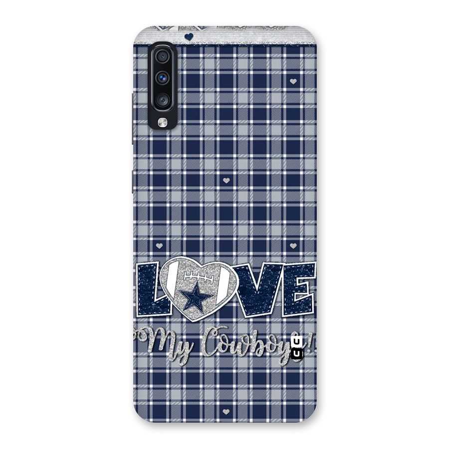 Cowboy Love Back Case for Galaxy A70