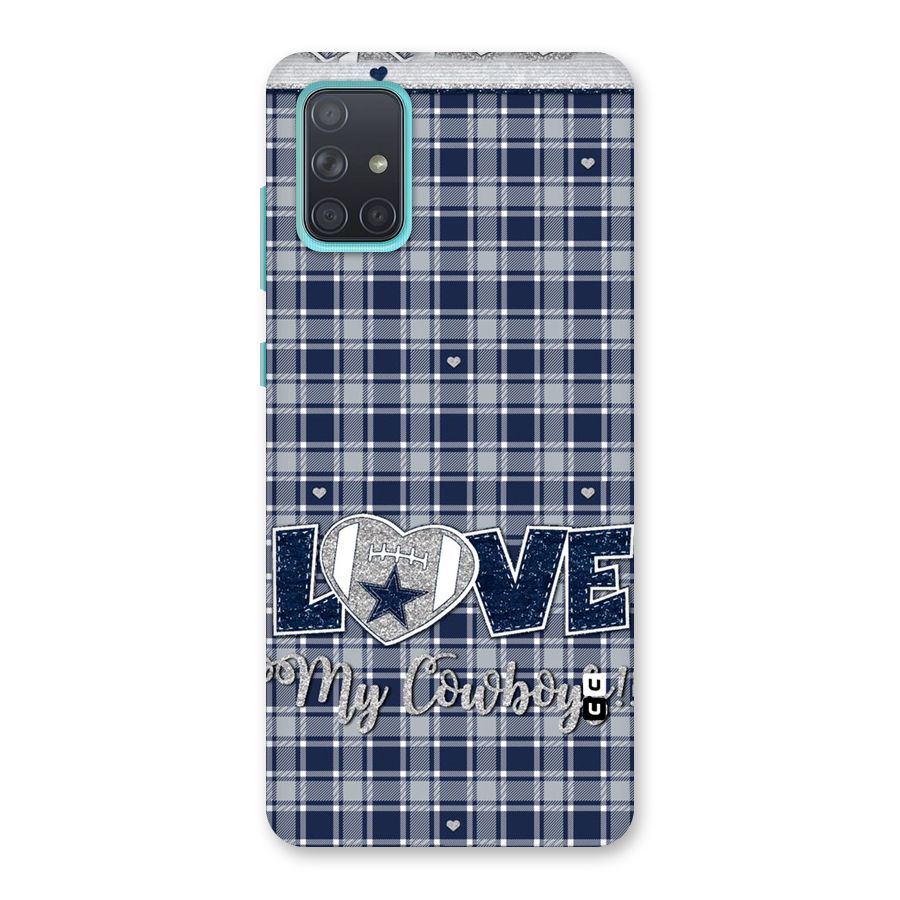 Cowboy Love Back Case for Galaxy A71