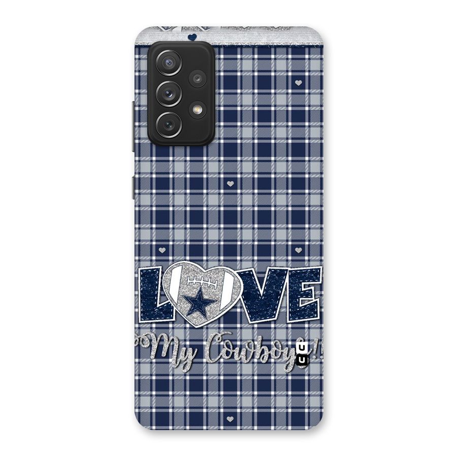 Cowboy Love Back Case for Galaxy A72