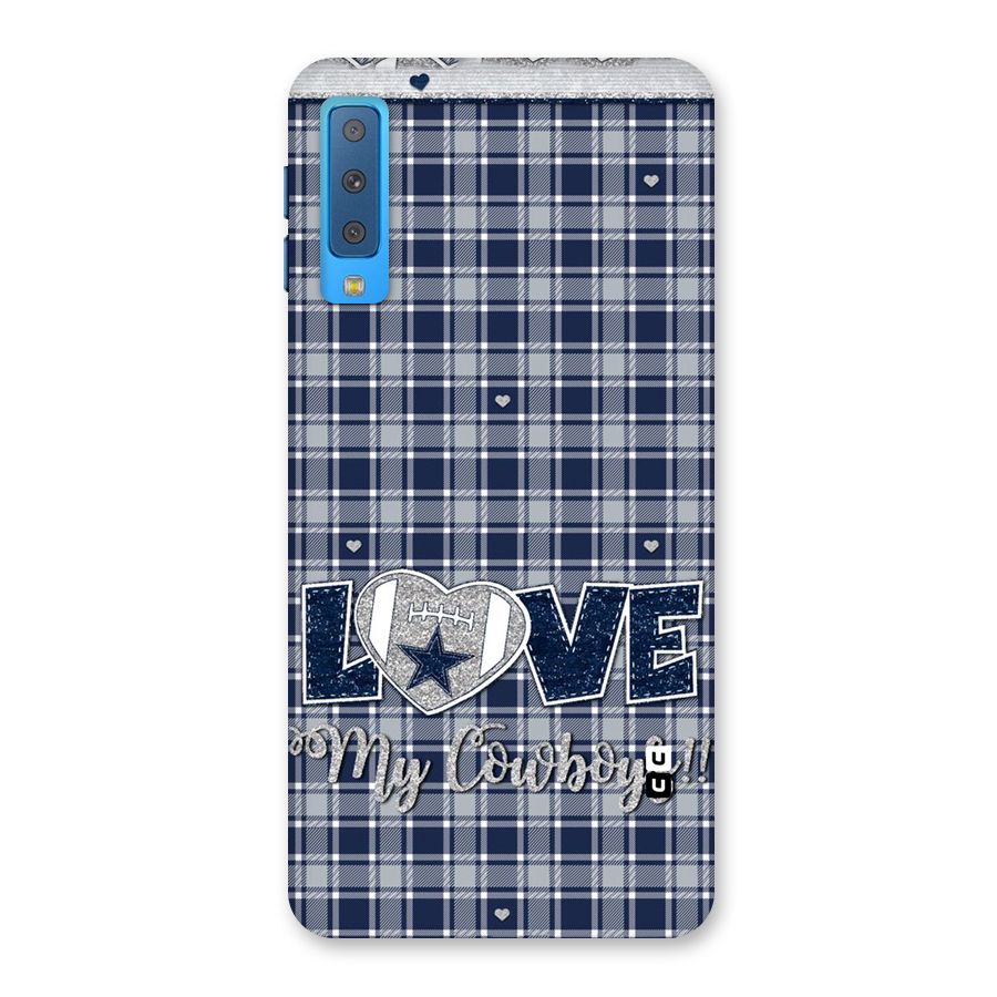 Cowboy Love Back Case for Galaxy A7 (2018)