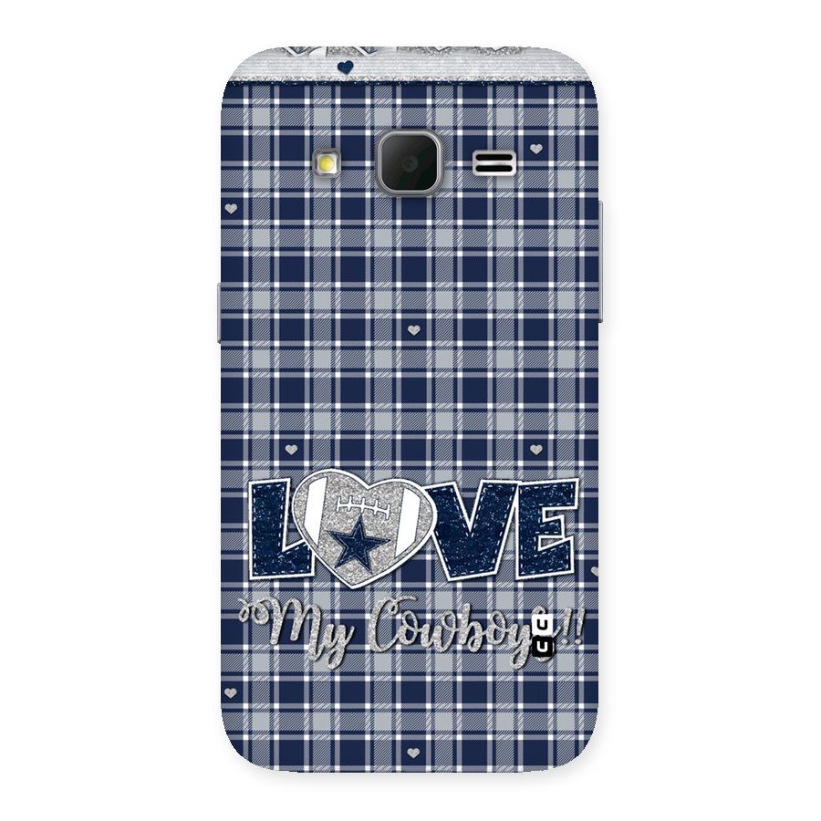 Cowboy Love Back Case for Galaxy Core Prime