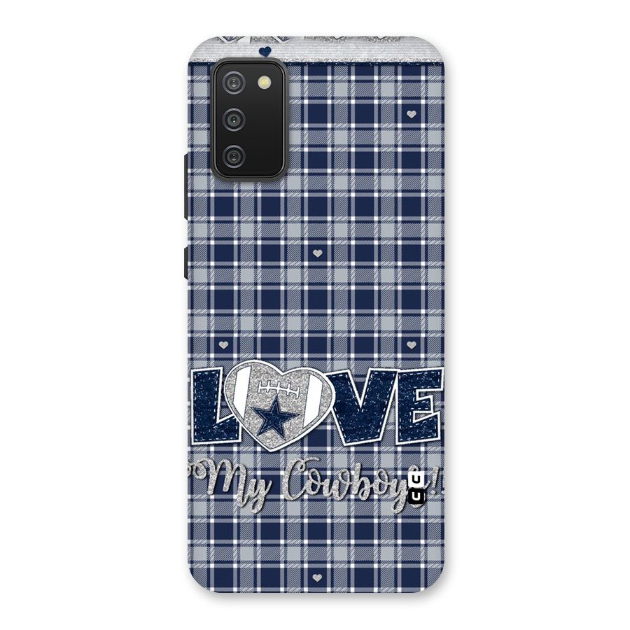 Cowboy Love Back Case for Galaxy M02s