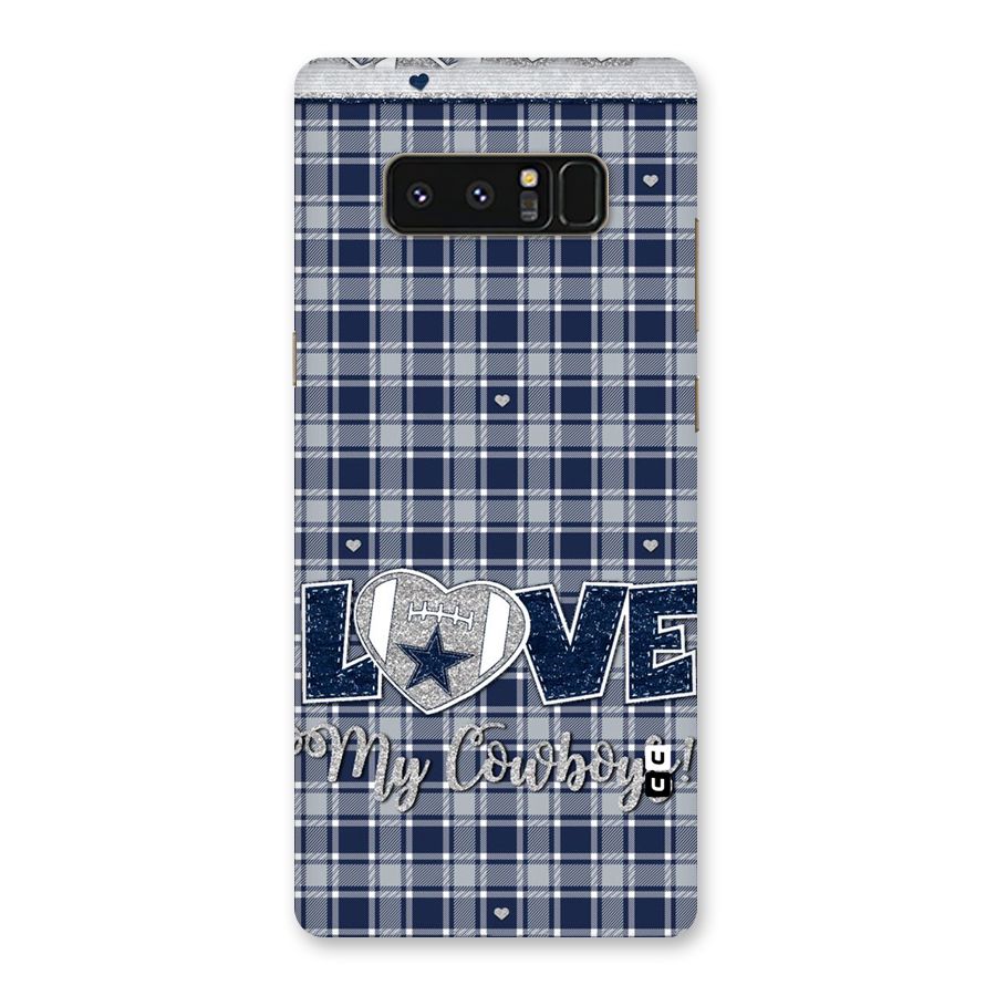 Cowboy Love Back Case for Galaxy Note 8