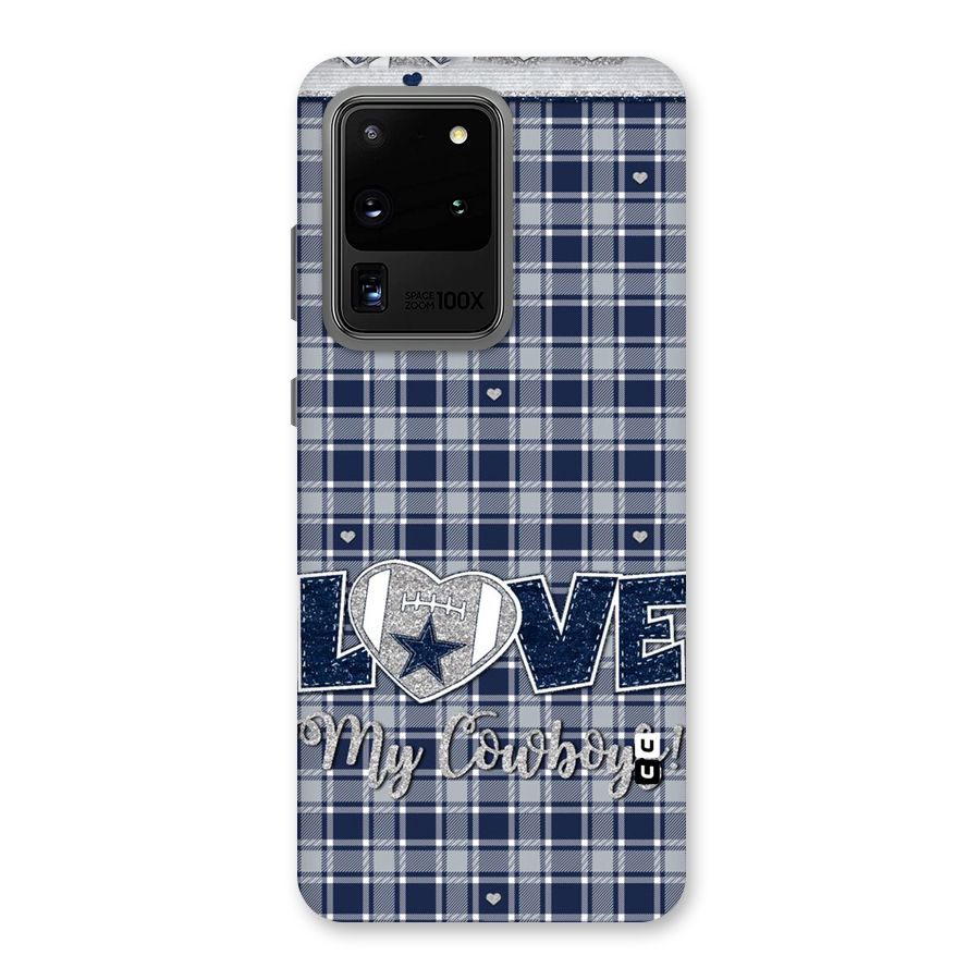 Cowboy Love Back Case for Galaxy S20 Ultra