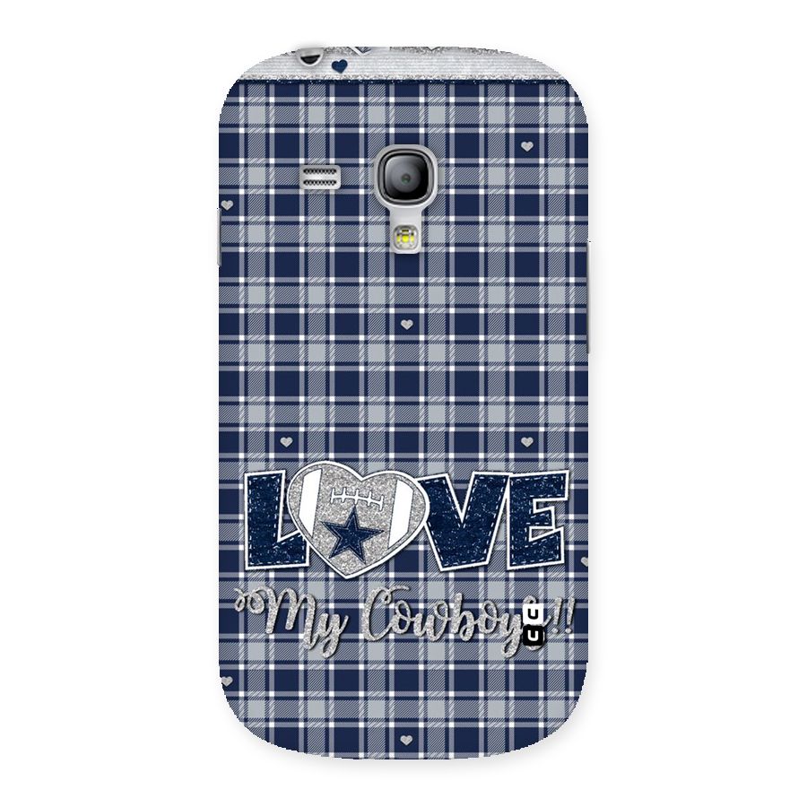 Cowboy Love Back Case for Galaxy S3 Mini