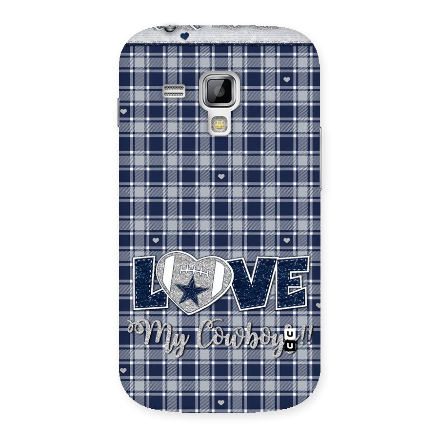 Cowboy Love Back Case for Galaxy S Duos