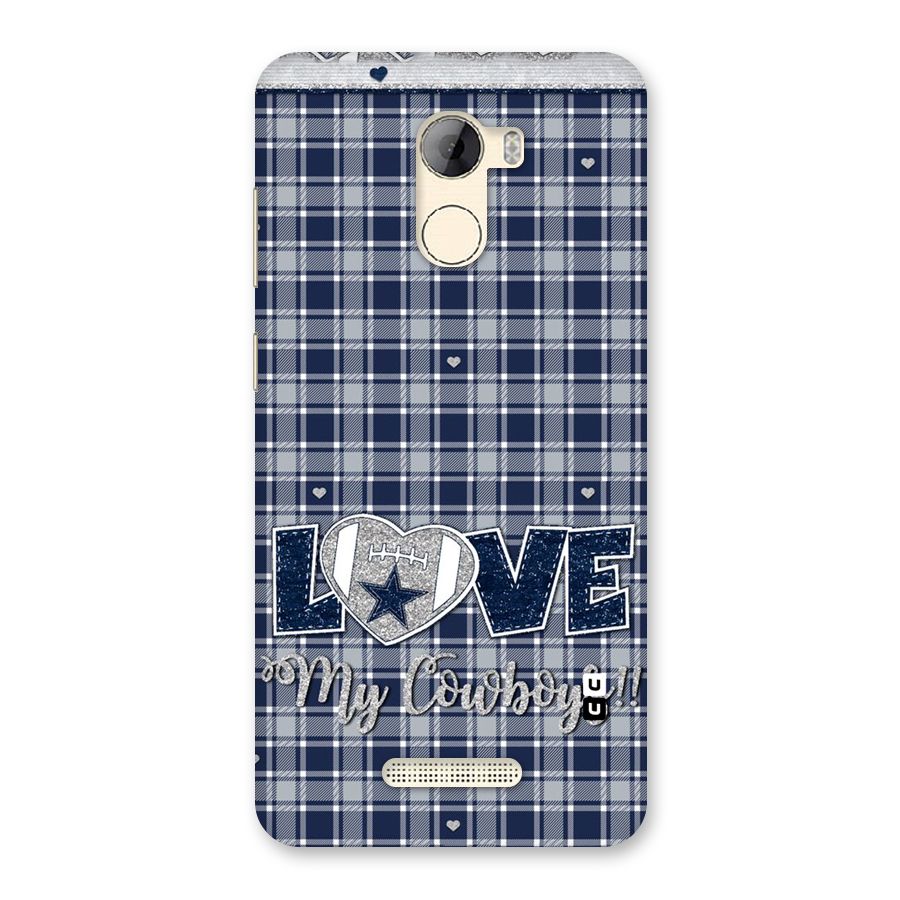 Cowboy Love Back Case for Gionee A1 LIte