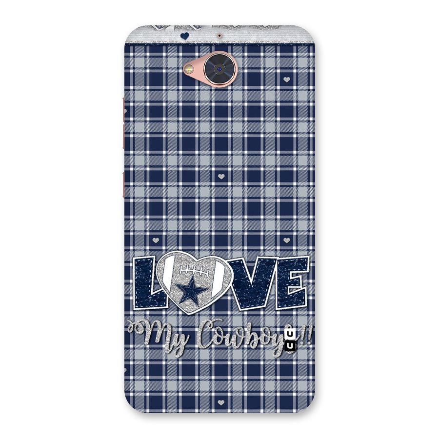 Cowboy Love Back Case for Gionee S6 Pro