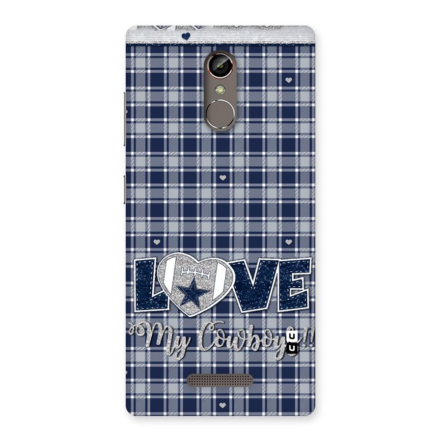 Cowboy Love Back Case for Gionee S6s