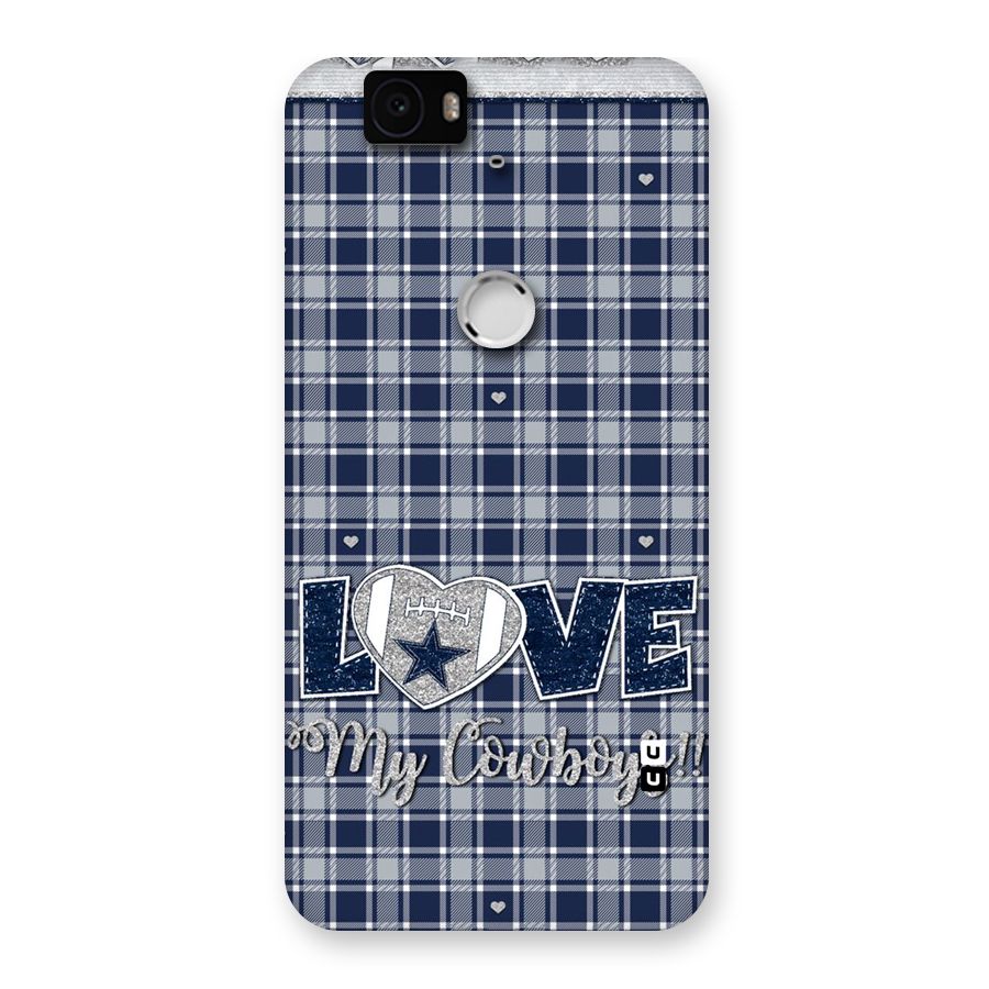 Cowboy Love Back Case for Google Nexus-6P