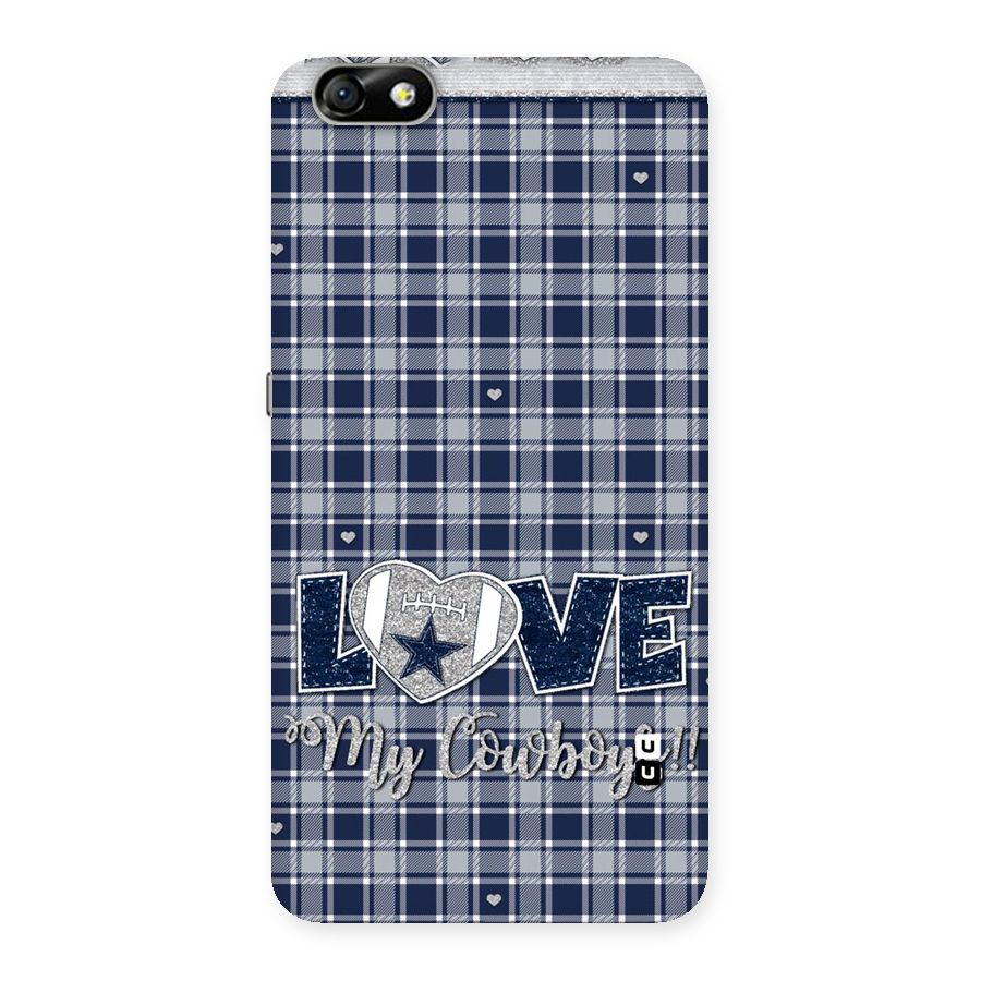 Cowboy Love Back Case for Honor 4X