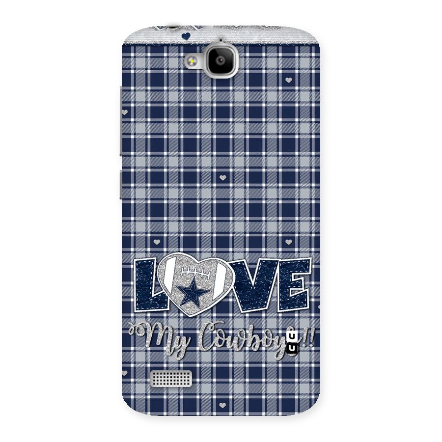 Cowboy Love Back Case for Honor Holly