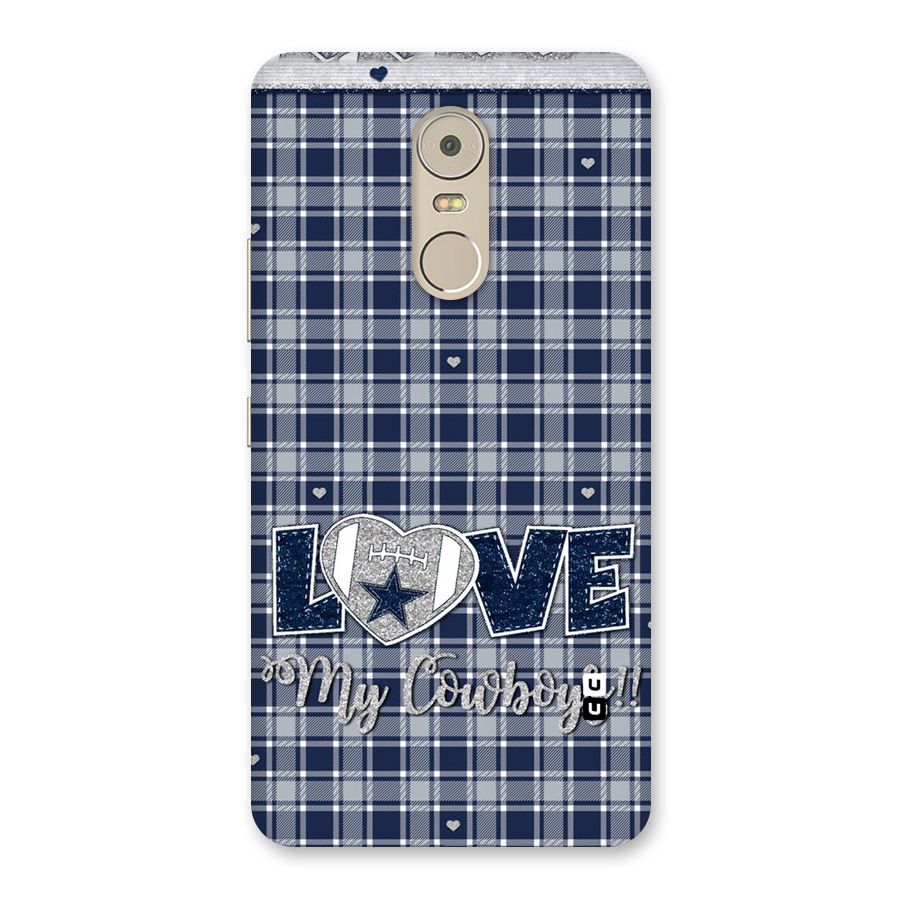 Cowboy Love Back Case for Lenovo K6 Note