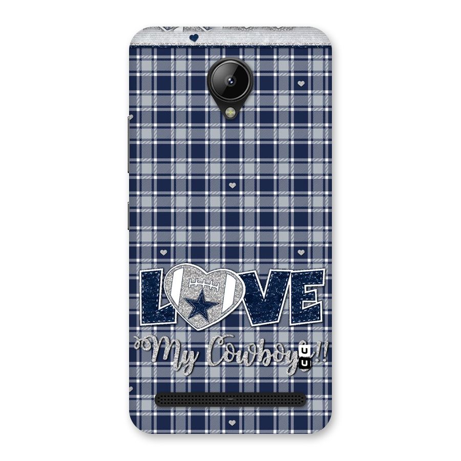 Cowboy Love Back Case for Lenovo C2