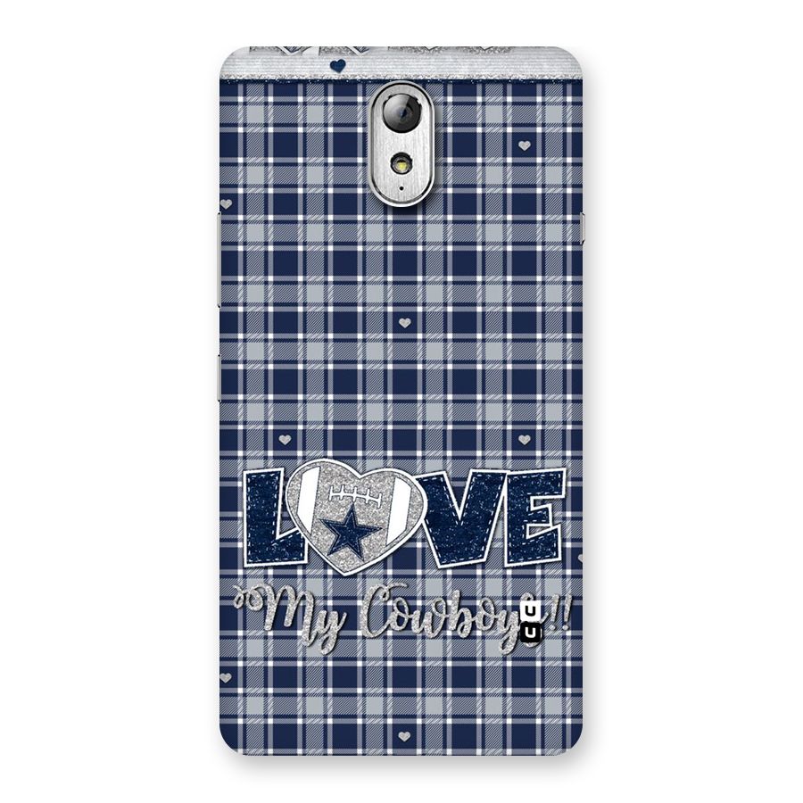 Cowboy Love Back Case for Lenovo Vibe P1M
