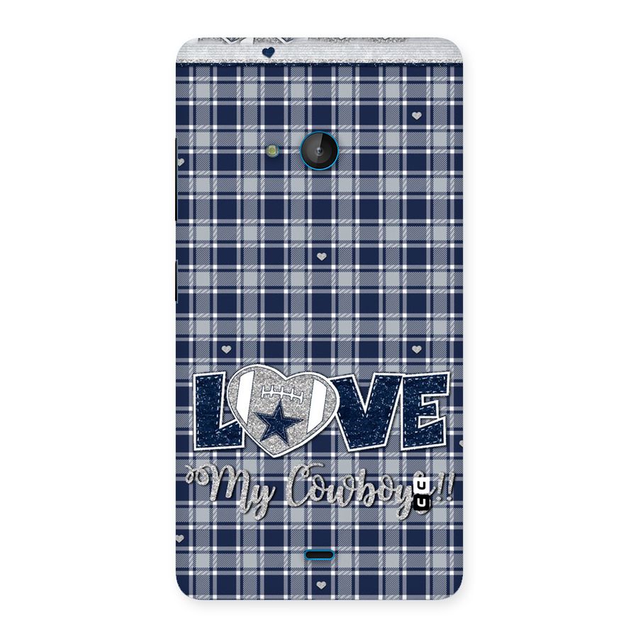 Cowboy Love Back Case for Lumia 540