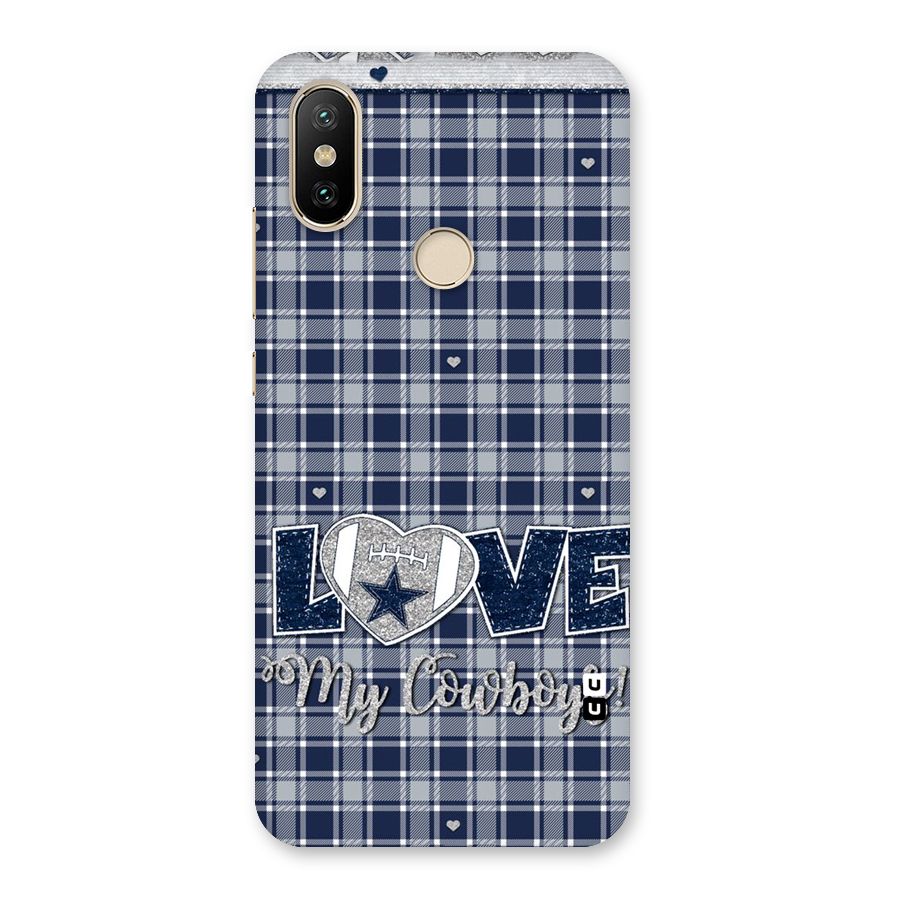 Cowboy Love Back Case for Mi A2