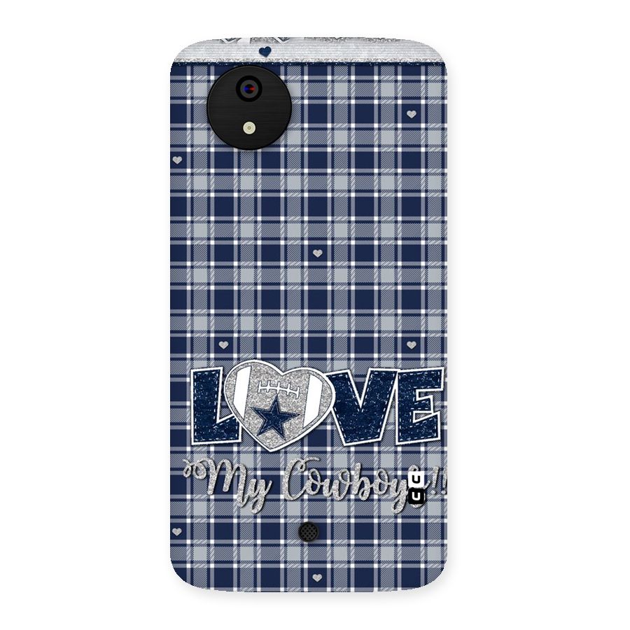 Cowboy Love Back Case for Micromax Canvas A1