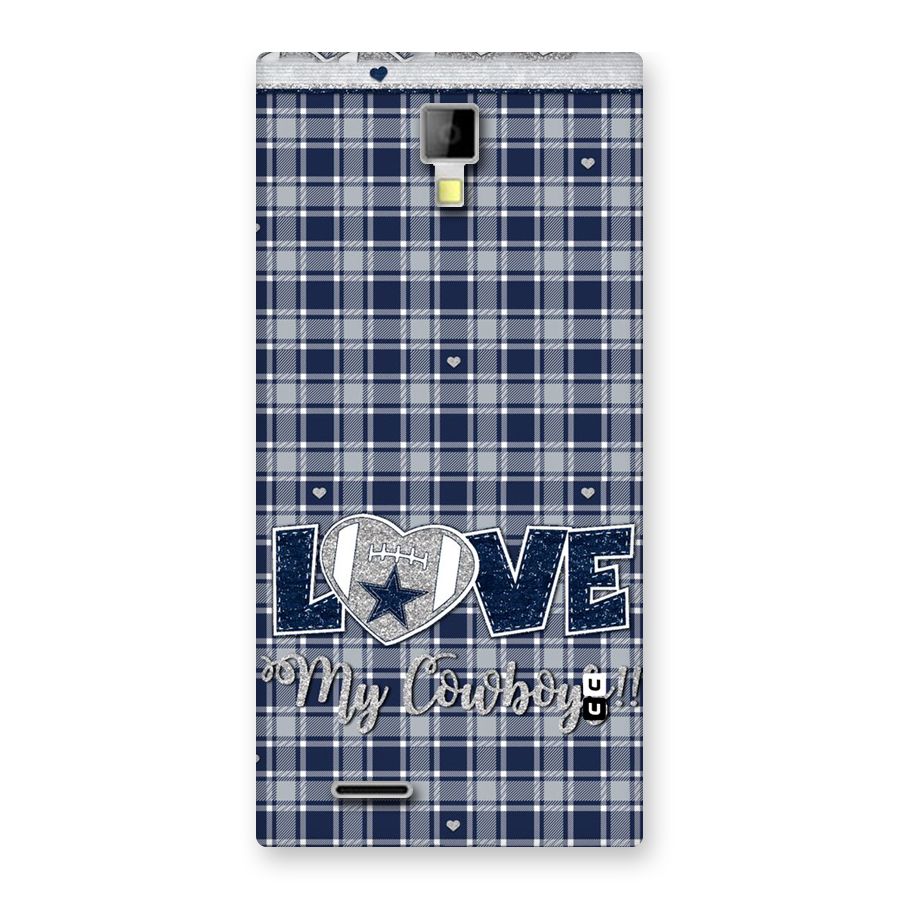 Cowboy Love Back Case for Micromax Canvas Xpress A99