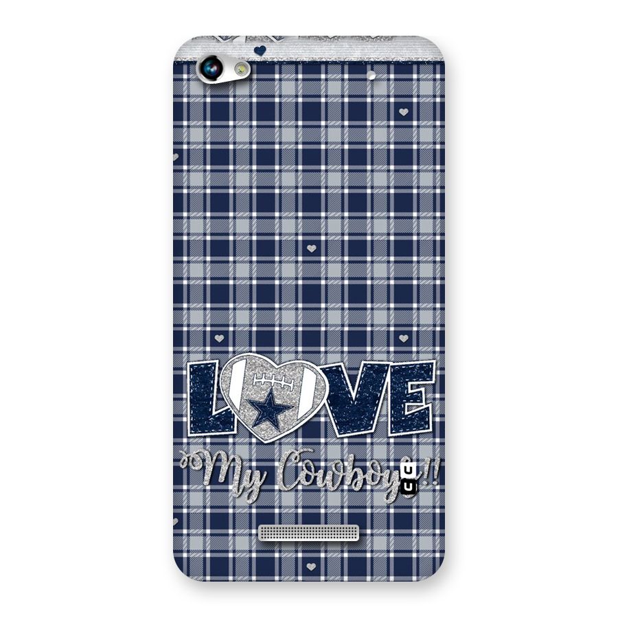 Cowboy Love Back Case for Micromax Hue 2