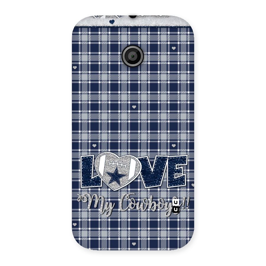 Cowboy Love Back Case for Moto E