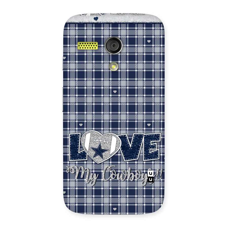 Cowboy Love Back Case for Moto G