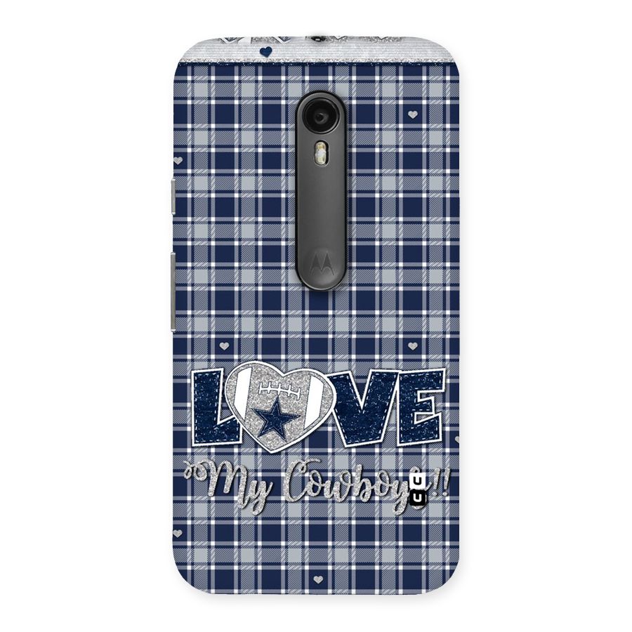 Cowboy Love Back Case for Moto G3