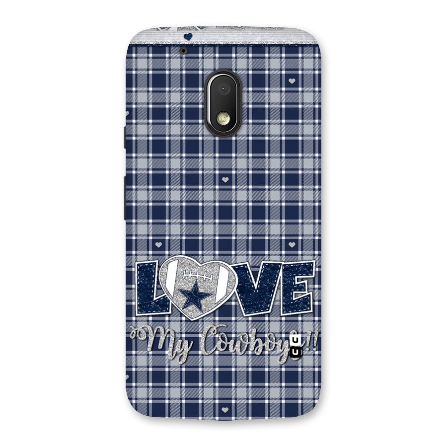 Cowboy Love Back Case for Moto G4 Play