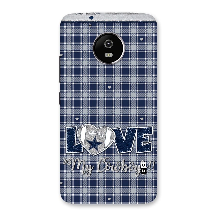 Cowboy Love Back Case for Moto G5