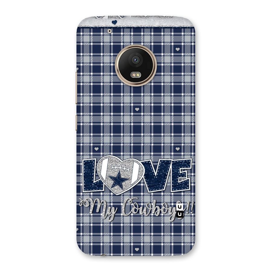 Cowboy Love Back Case for Moto G5 Plus