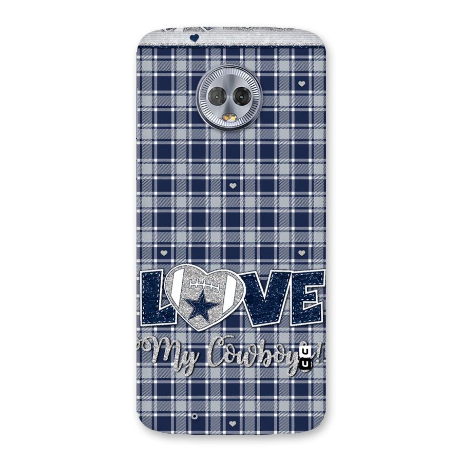 Cowboy Love Back Case for Moto G6