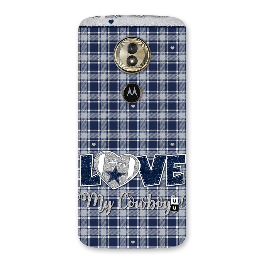 Cowboy Love Back Case for Moto G6 Play