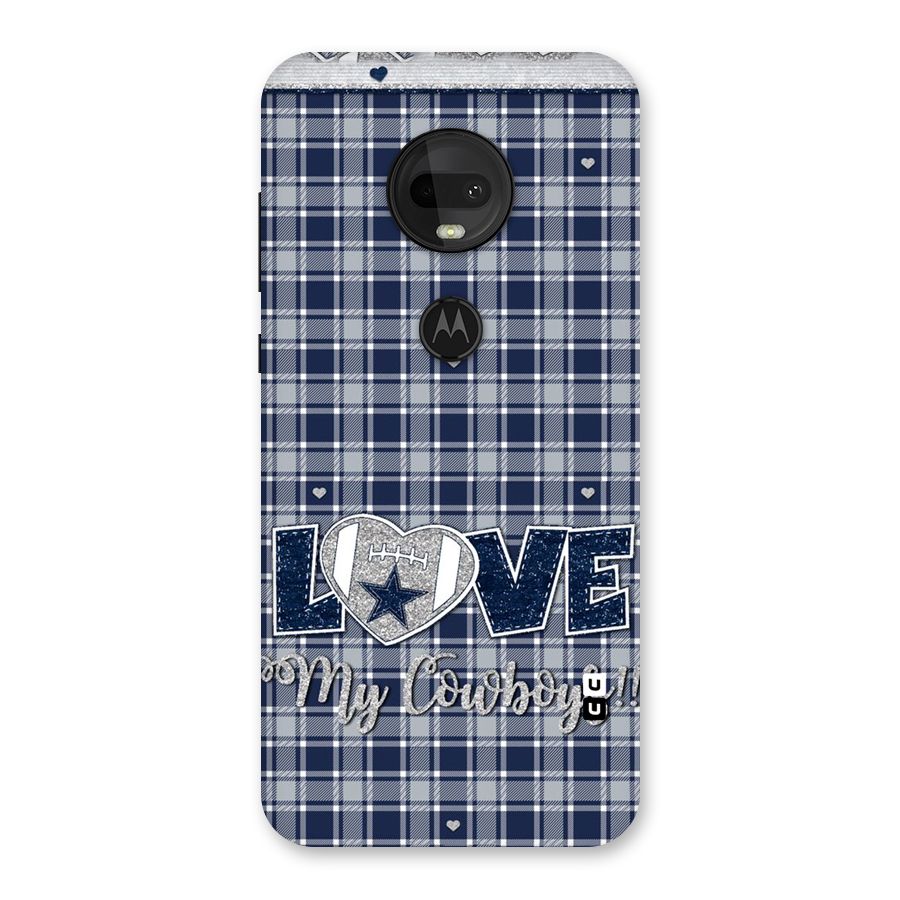 Cowboy Love Back Case for Moto G7