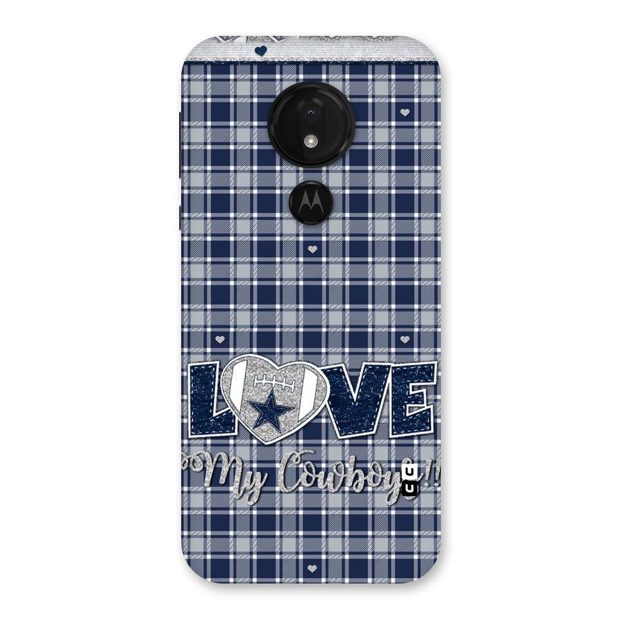 Cowboy Love Back Case for Moto G7 Power